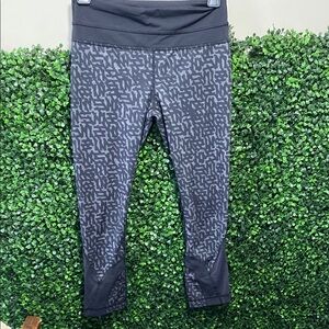 Lululemon Patterned Leggings Sz 4